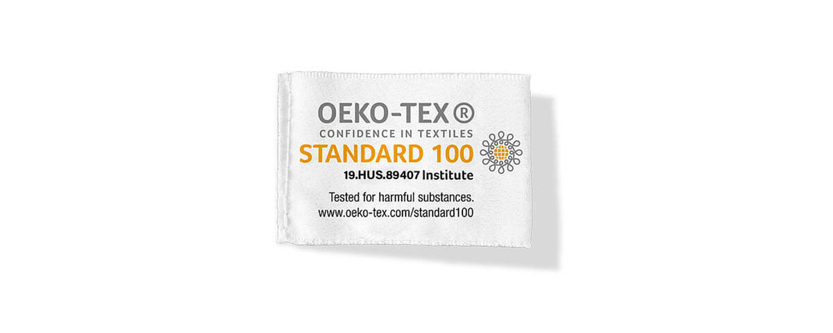 OekoTex Certified  STANDARD 100 by OEKO-TEX® - Apparel Factory