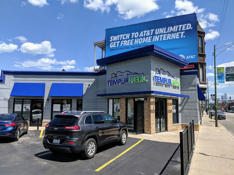 Chicago - Tempur-Pedic Flagship Store Storefront